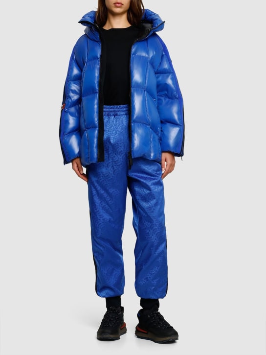 Moncler Genius: Moncler x adidas Beiser down jacket - Dark Blue - women_1 | Luisa Via Roma