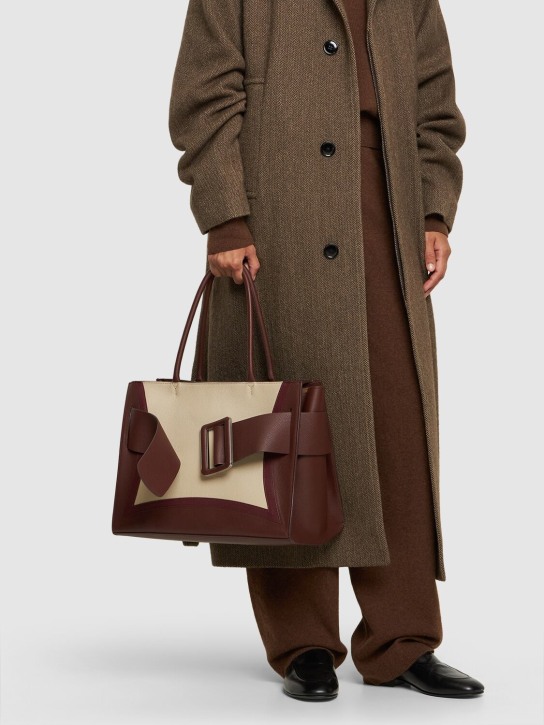 Boyy: Large Bobby soft leather shoulder bag - Multi Cognac - women_1 | Luisa Via Roma