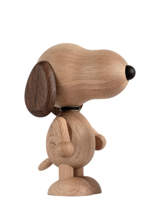 Boyhood: Large Snoopy oak sculpture - Brown - ecraft_0 | Luisa Via Roma