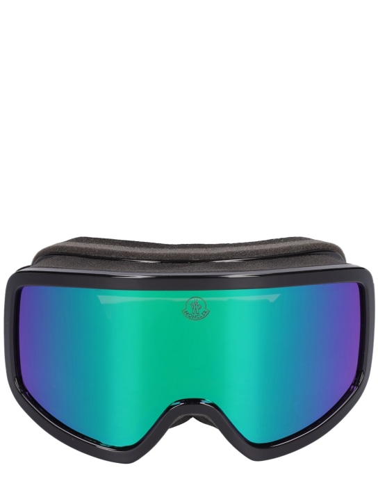 Moncler: Gafas de esquí Terrabeam - Negro/Multi - men_0 | Luisa Via Roma