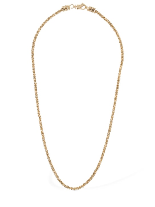 Emanuele Bicocchi: Margarita twisted chain necklace - Gold - men_0 | Luisa Via Roma