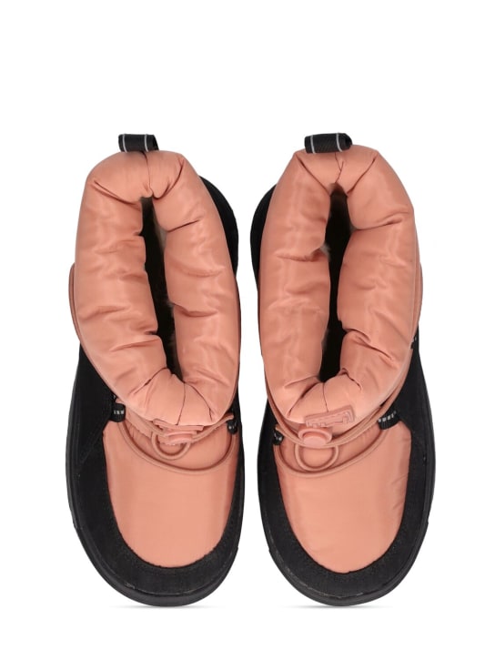 Liewood: Recycled nylon snow boots - Pink/Black - kids-girls_1 | Luisa Via Roma
