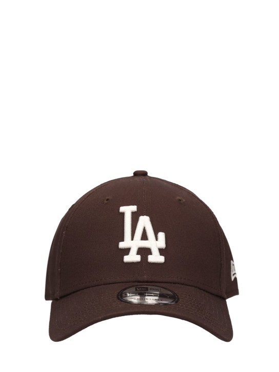 New Era: 9Forty League Los Angeles Dodgers帽子 - 棕色/白色 - women_0 | Luisa Via Roma