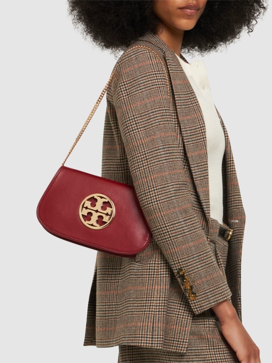 Reva Leather Clutch Tory Burch Women Luisaviaroma