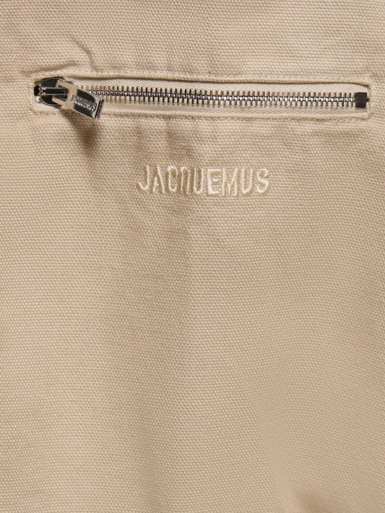 Jacquemus: Le Cargo Croissant cotton pants - men_1 | Luisa Via Roma