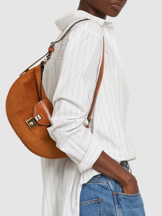 Staud: Marike leather shoulder bag - women_1 | Luisa Via Roma