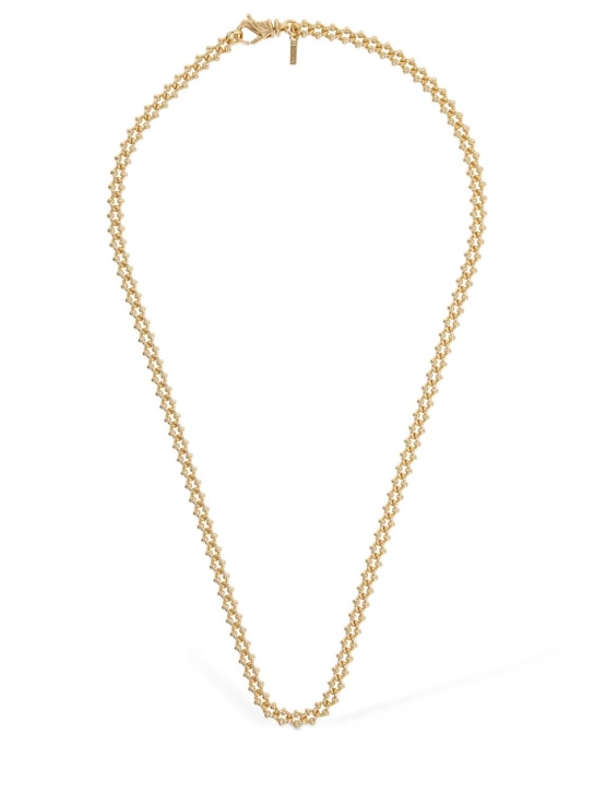 Emanuele Bicocchi: Knot chain necklace - Gold - men_0 | Luisa Via Roma