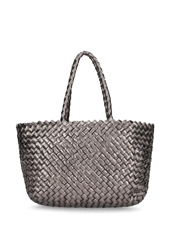 Dragon Diffusion: Mini Inside-Out leather top handle bag - Covert Foil - women_0 | Luisa Via Roma