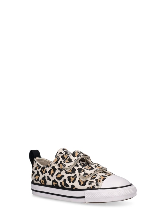 Converse: Sneakers Chuck Taylor de lona con correas - Multicolor - kids-girls_1 | Luisa Via Roma