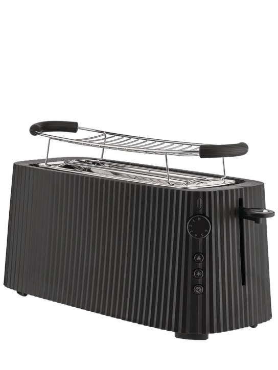 Alessi: Plissè toaster - Black - ecraft_0 | Luisa Via Roma