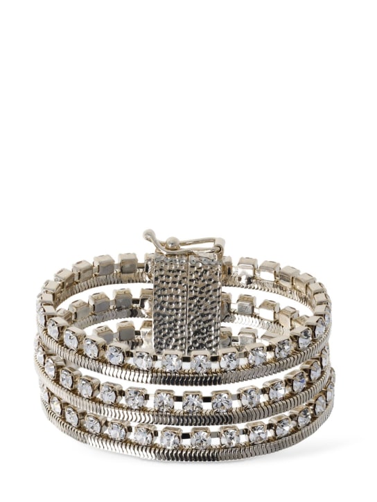 Rosantica: Circe crystal bracelet - Gold/Crystal - women_0 | Luisa Via Roma