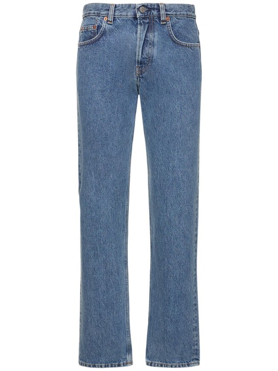 Sporty & Rich: Jeans aus Denim im Vintage Fit - Hellblau - women_0 | Luisa Via Roma