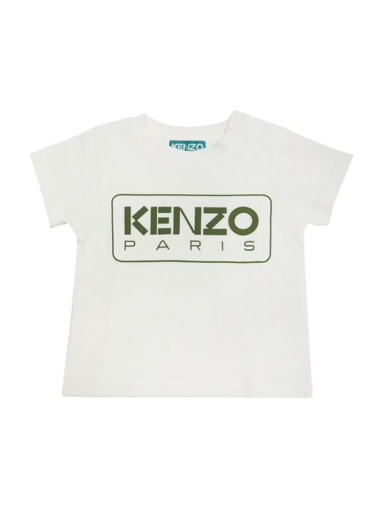 Kenzo Kids: In jersey di cotone - Bianco - kids-boys_0 | Luisa Via Roma