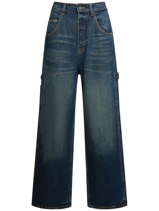 Marc Jacobs: Oversize jeans - Blue - women_0 | Luisa Via Roma