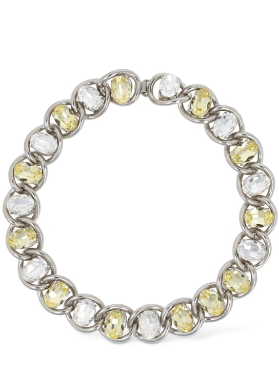 Marni: Crystal stone collar necklace - women_0 | Luisa Via Roma