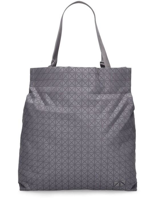 Bao Bao Issey Miyake: Small Cart cotton tote bag - Grey - men_0 | Luisa Via Roma