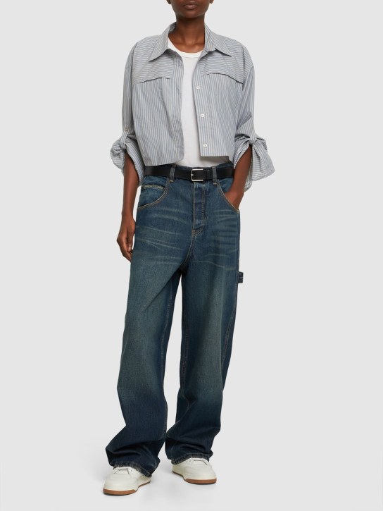Marc Jacobs: Oversize jeans - Blue - women_1 | Luisa Via Roma
