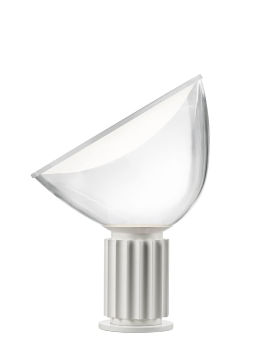 Flos: Lampe de table Taccia - Blanc - ecraft_0 | Luisa Via Roma