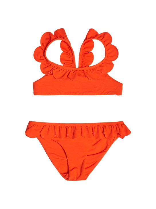 Il Gufo: Lycra bikini - Orange - kids-girls_0 | Luisa Via Roma