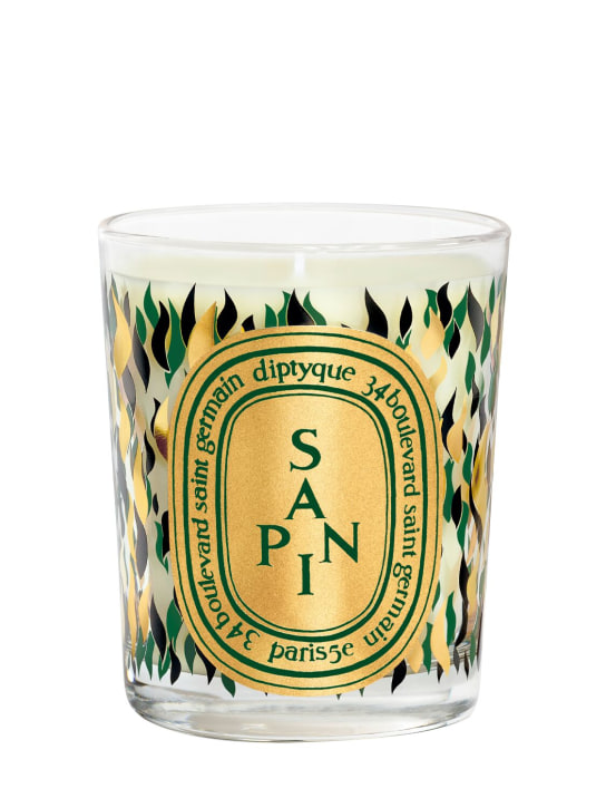 Diptyque: 190gr Sapin candle w/ cover - Transparent - beauty-men_1 | Luisa Via Roma