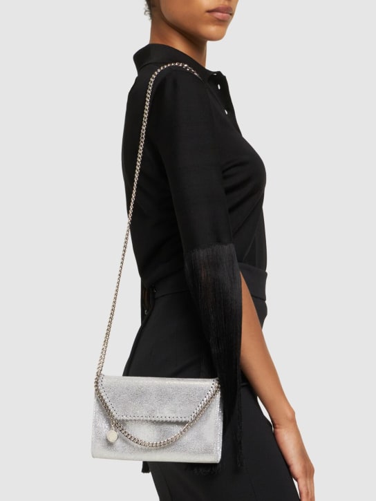 Stella McCartney: Mini Falabella faux leather shoulder bag - women_1 | Luisa Via Roma