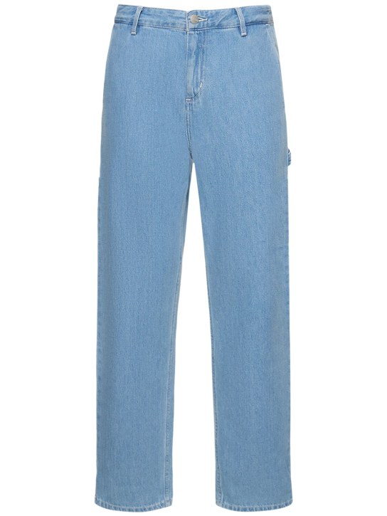 Carhartt WIP: Jeans boyfriend fit Pierce - Blue Stone Wash - women_0 | Luisa Via Roma
