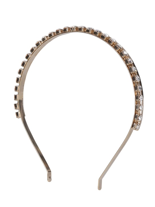 Rosantica: Circe crystal headband - Gold/Crystal - women_1 | Luisa Via Roma