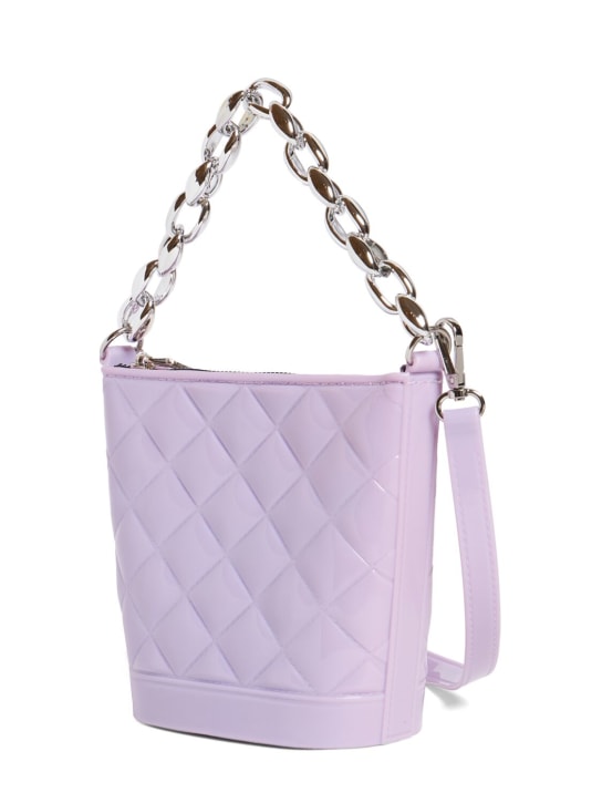 Monnalisa: PVC shoulder bag - Light Purple - kids-girls_1 | Luisa Via Roma