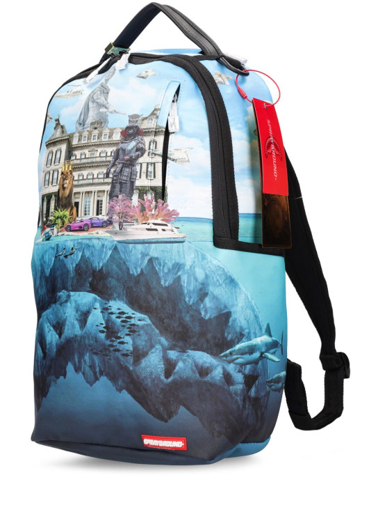 SPRAYGROUND: Printed canvas backpack - Multicolor - kids-girls_1 | Luisa Via Roma