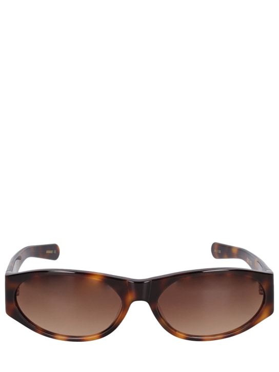 Flatlist Eyewear: Sonnenbrille „Eddie Kyu“ - Schildpatt Braun - women_0 | Luisa Via Roma