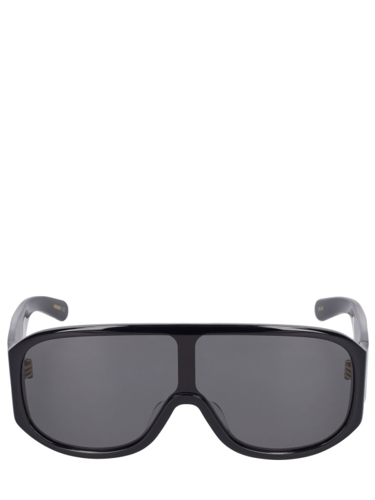 Flatlist Eyewear: Gafas de sol John Jovino - Solid Black - men_0 | Luisa Via Roma