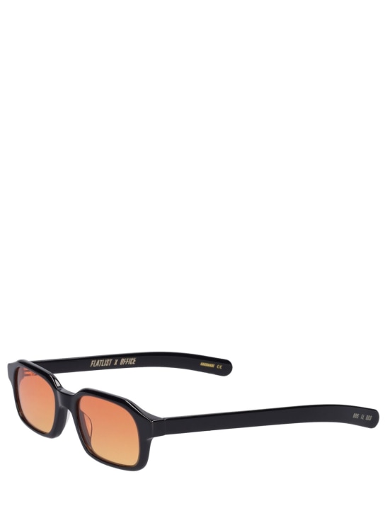 Flatlist Eyewear: Sonnenbrille „Office Hanky“ - Solid Black - men_1 | Luisa Via Roma