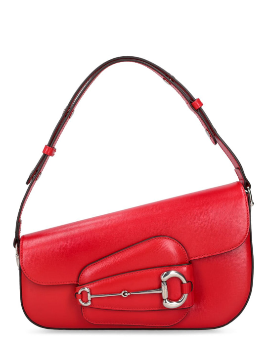 Gucci: Schultertasche "1955 Horsebit" - Beret Red - women_0 | Luisa Via Roma