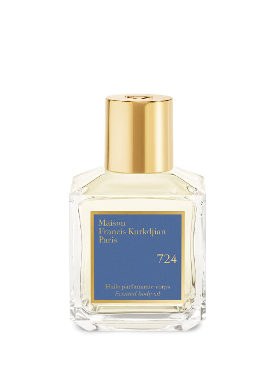 Maison Francis Kurkdjian: 70ml 724 scented body oil - Transparent - beauty-men_0 | Luisa Via Roma