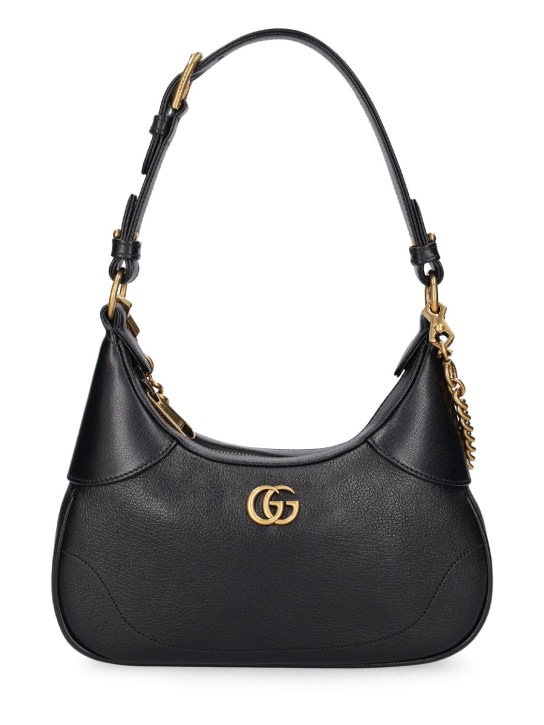 Gucci: Cosmogonie leather shoulder bag - Black - women_0 | Luisa Via Roma