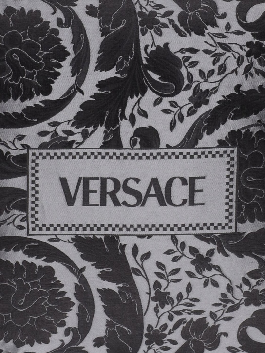 Versace: Kissen "Barocco Renaissance" - Anthrazit - ecraft_1 | Luisa Via Roma
