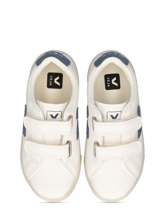 Veja: Sneakers Esplar in pelle senza cromo - Bianco - kids-girls_1 | Luisa Via Roma
