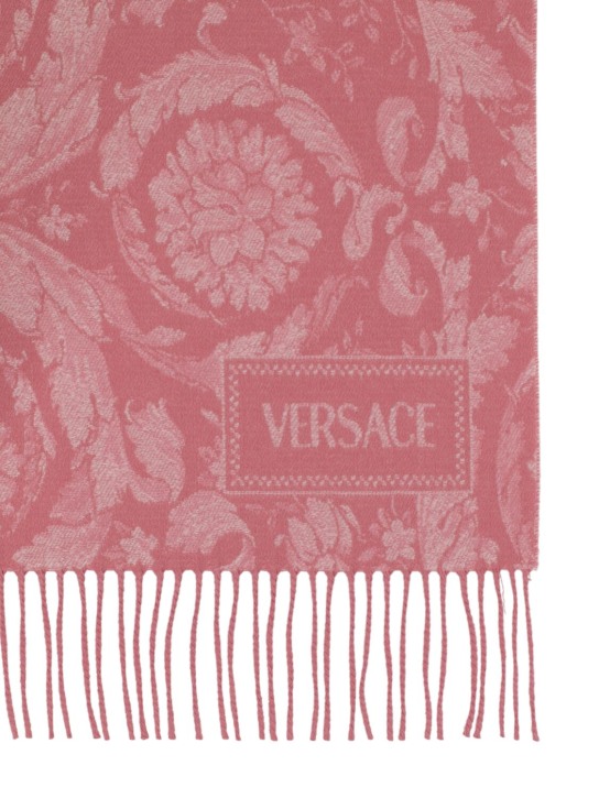 Versace: Überwurf „Barocco Renaissance“ - Rosa - ecraft_1 | Luisa Via Roma