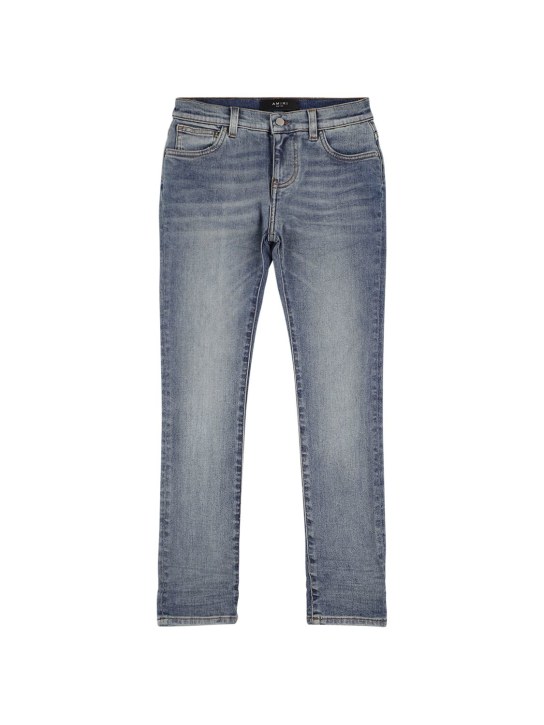 Amiri: Jeans aus Stretch-Baumwolldenim - Hellblau - kids-boys_0 | Luisa Via Roma