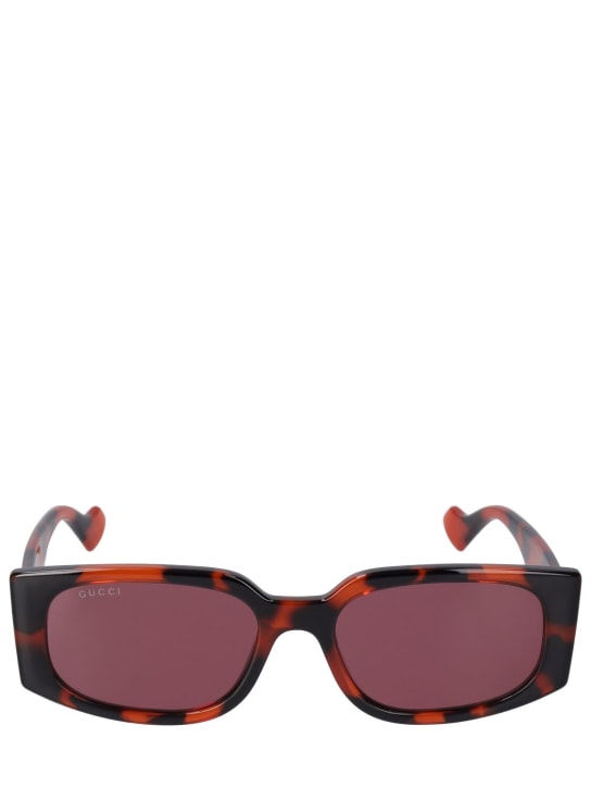 Gucci: GG1534S injected sunglasses - Orange/Purple - women_0 | Luisa Via Roma