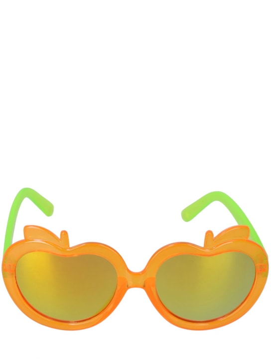 Molo: Occhiali da sole Apple in policarbonato - Arancione/Verde - kids-boys_0 | Luisa Via Roma