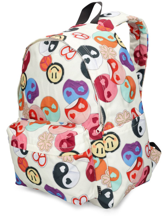Molo: All over print recycled nylon backpack - kids-girls_1 | Luisa Via Roma