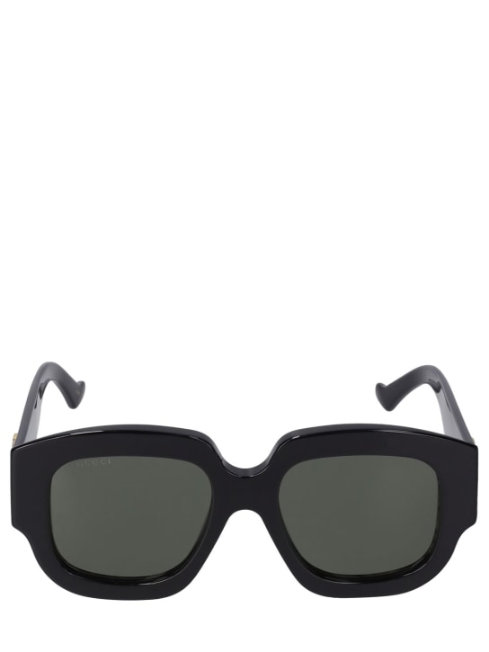 Gucci: GG1546S acetate sunglasses - Black/Grey - women_0 | Luisa Via Roma