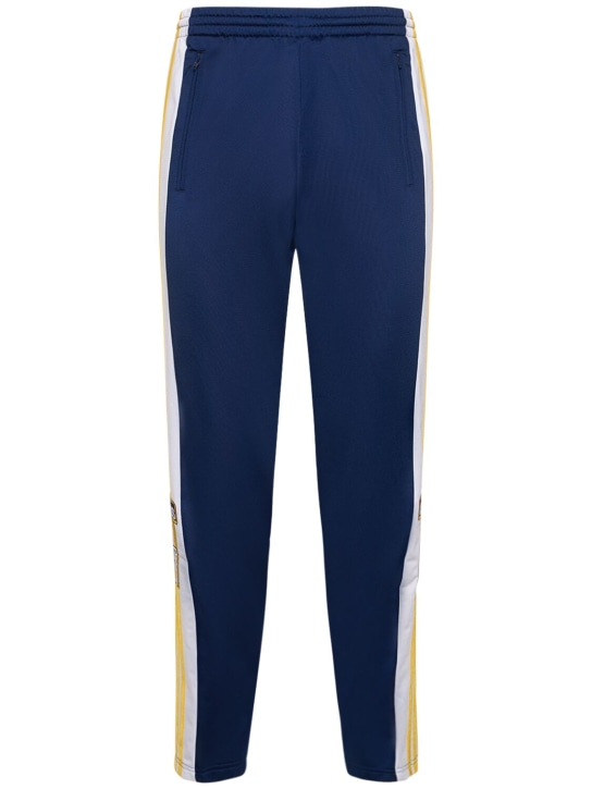 adidas Originals: Adibreak科技织物运动裤 - 蓝色/白色/金色 - men_0 | Luisa Via Roma