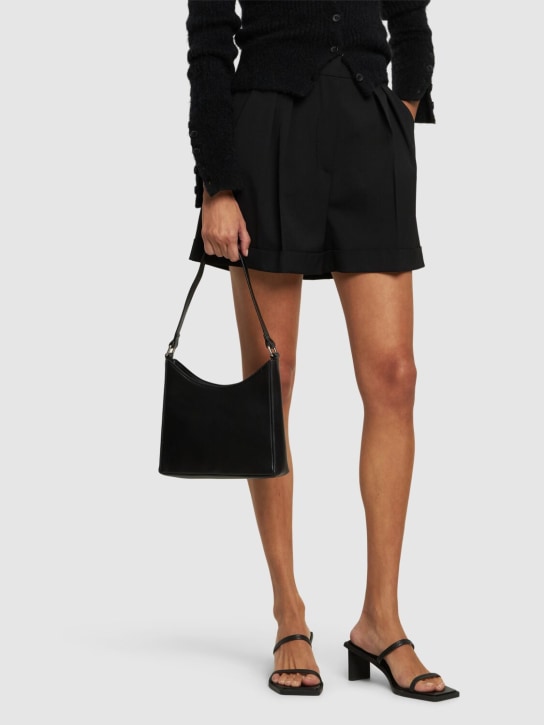 St. Agni: Sac porté épaule mini en cuir 90s - women_1 | Luisa Via Roma