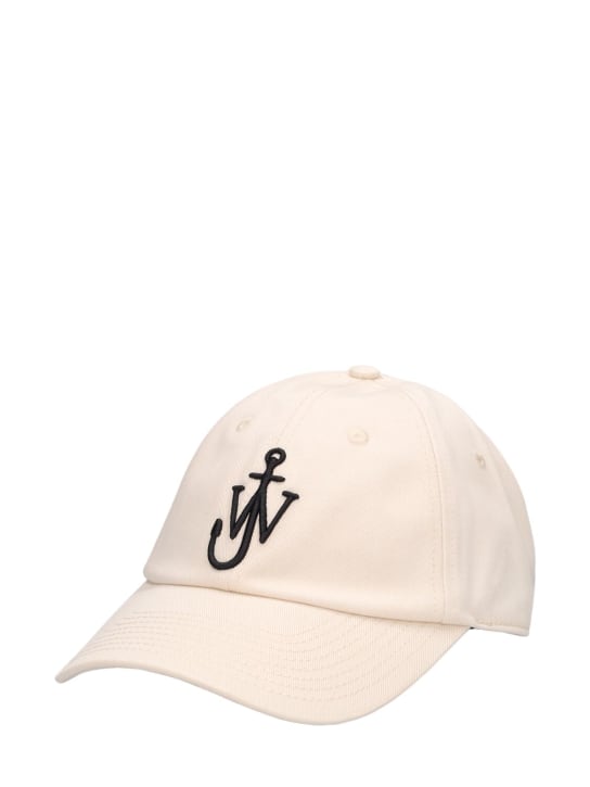 JW Anderson: Logo棒球帽 - Natural - women_1 | Luisa Via Roma