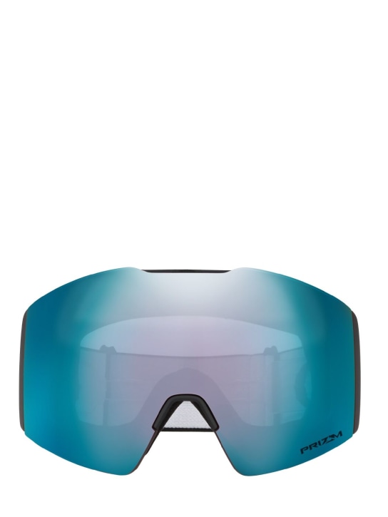 Oakley: Masque de ski Fall Line L - Noir/Bleu - women_0 | Luisa Via Roma