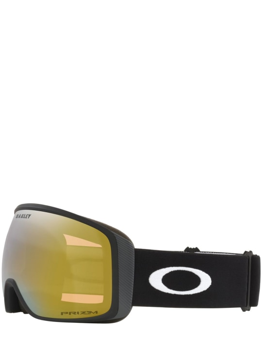 Oakley: Schutzbrille „Flight Tracker L“ - Schwarz/Gold - women_1 | Luisa Via Roma