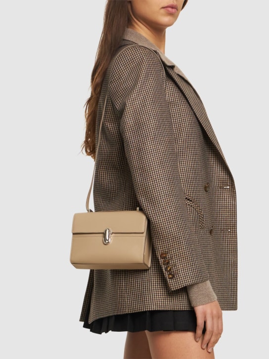 Savette: The Symmetry 19 leather shoulder bag - Clay - women_1 | Luisa Via Roma