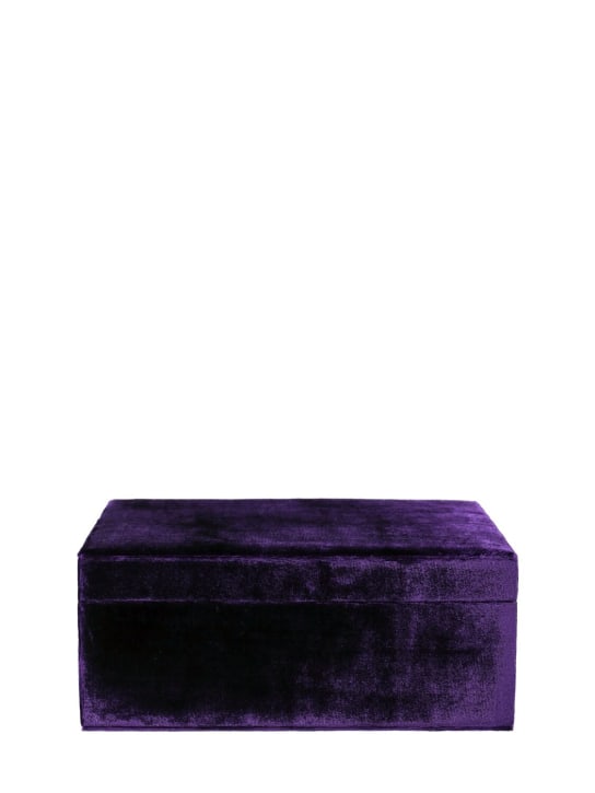 SOPHIE BILLE BRAHE: LVR Exclusive Trésor Grande jewelry box - Purple - women_0 | Luisa Via Roma